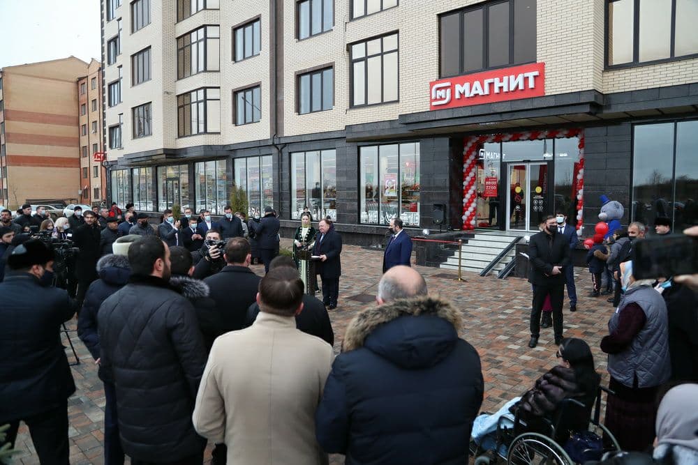 На первом этаже новой многоэтажки открылся первый магазин «Магнита»