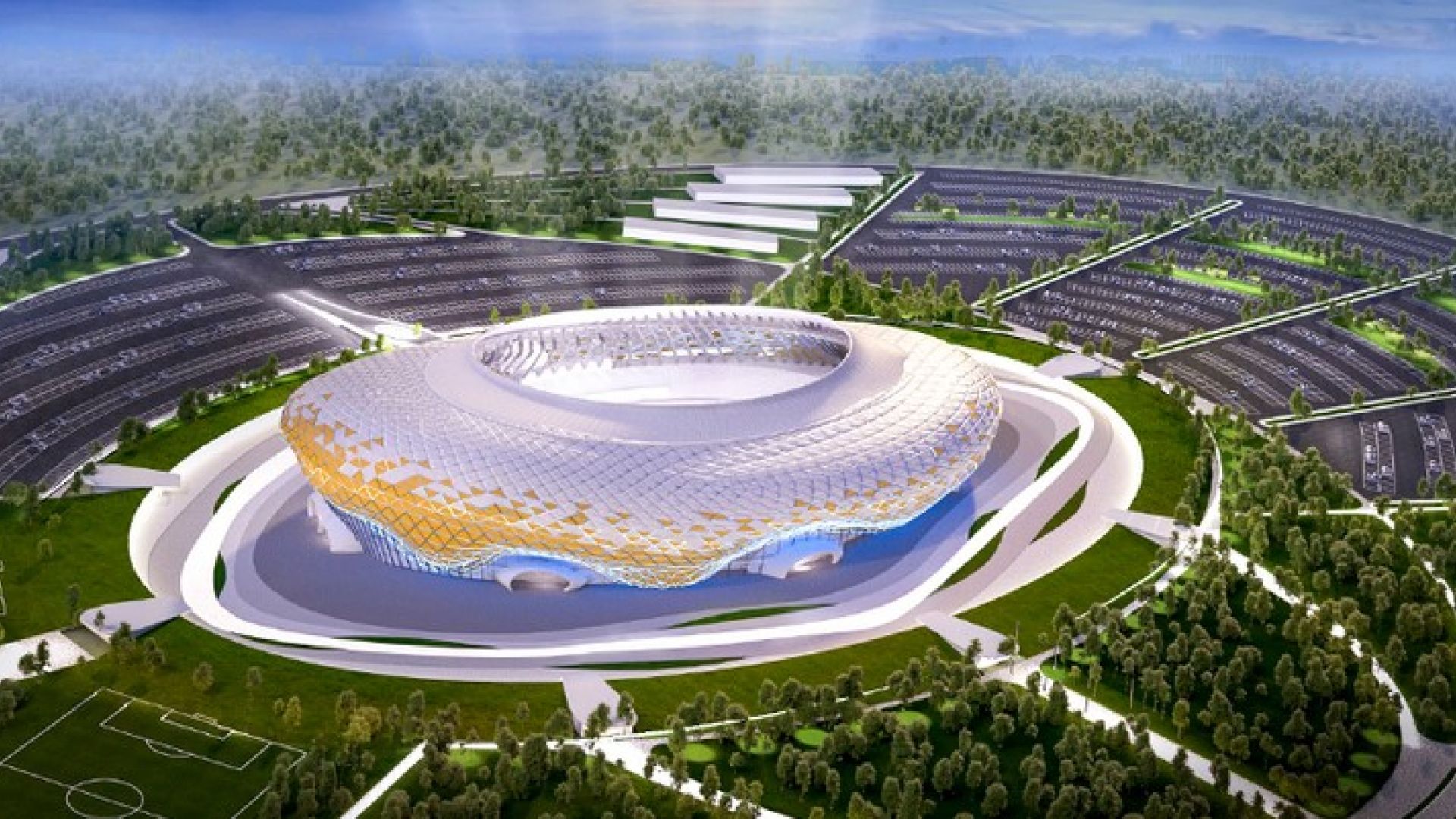 Новый стадион семей. Магас Арена. Новый стадион Магас. Новый стадион в Ингушетии. Стадион будущего проект.
